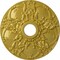 Ekena Millwork Norwich Ceiling Medallion (Fits Canopies up to 4 1/2"), 18"OD x 3 1/2"ID x 1 3/8"P, Rich Gold CM18NORGS - alternate 1